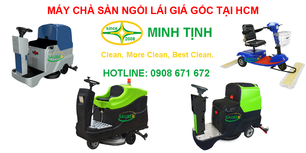 MÁY CHÀ SÀN NGỒI LÁI GIÁ GỘC TẠI HCM | MINH TỊNH