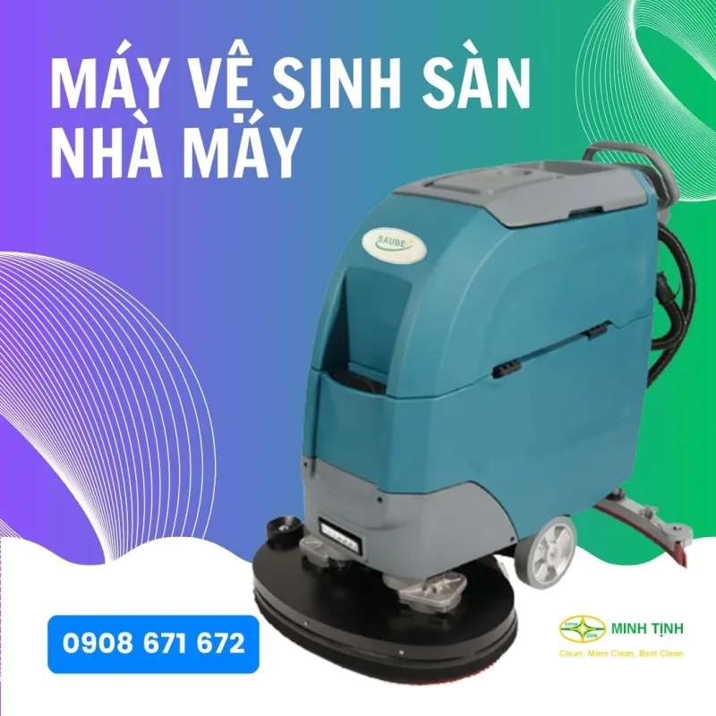 Máy vệ sinh sàn nhà máy