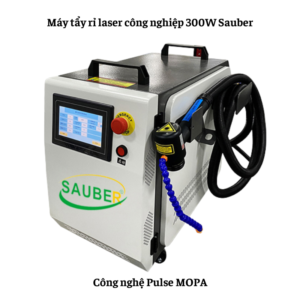 Máy tẩy rỉ laser công nghiệp 300W Sauber